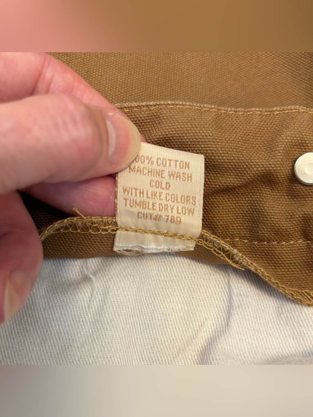 EUC Scully Rangewear Canvas Pants 36x27 Wheat, Buckle Back, Cowboy, RW040 Cotton - Picture 12 of 16